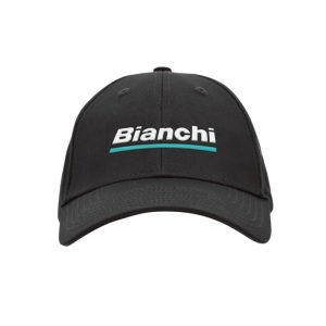 Bianchi baseballcap donkerblauw geborduurd logo