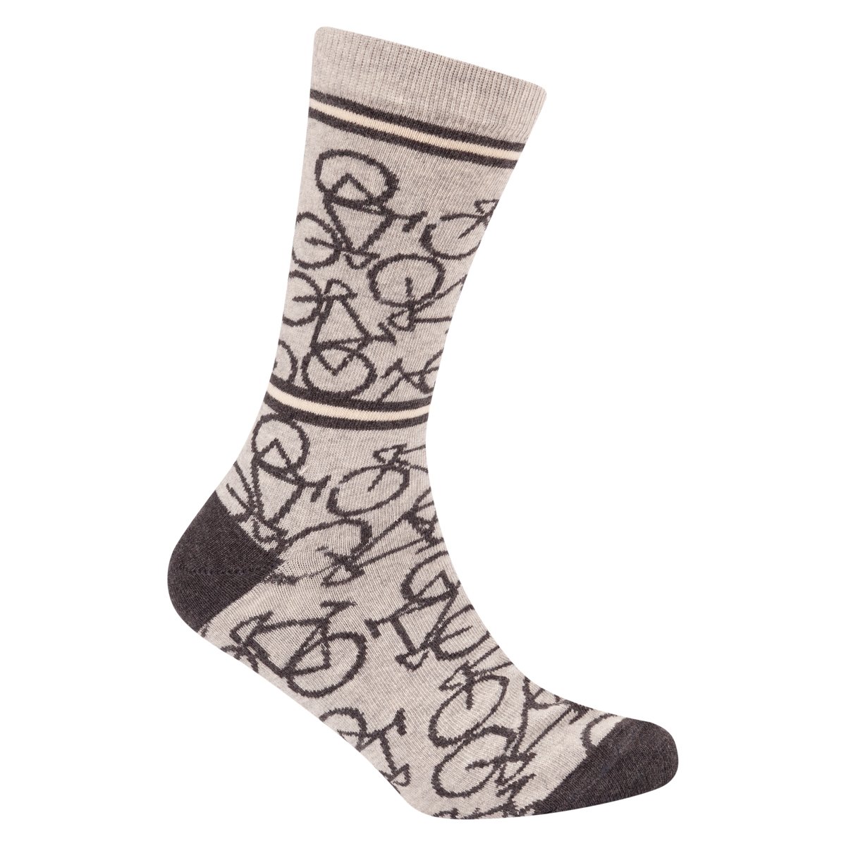 Le Patron wielersokken Light Grey