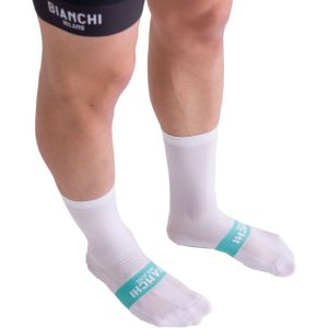 Santini Bianchi Milano Classic sokken Wit