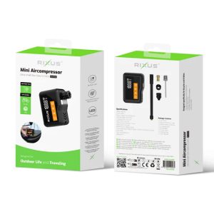 RIXUS mini Aircompressor tot 10.3 BAR